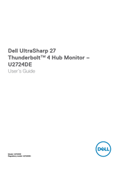 Dell UltraSharp 27 User Manual