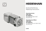 HEIDENHAIN QAN 260L Replacing Instructions