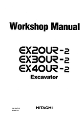 Hitachi EX40UR-2 Manual