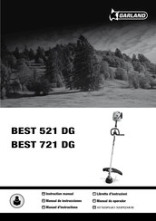 Garland BEST 521 DG Instruction Manual