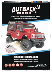 Ftx Crawler Mini Outback 3.0 Ranger 1:24 RTR Instruction Manual