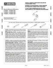 Delta T14291-SS Manual