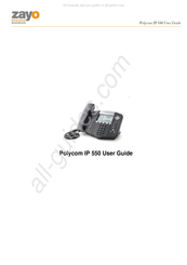 Polycom IP 550 User Manual