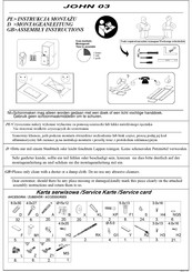 Baumax JOHN 03 Assembly Instructions Manual