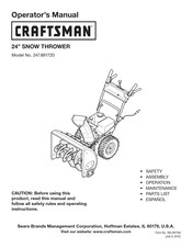Craftsman 247.881720 Operator's Manual