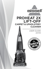 Bissell PROHEAT 2X LIFT-OFF 2072N User Manual