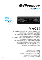 Phonocar VM 024 Instruction Manual