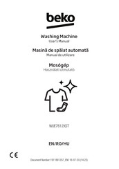 Beko WUE7612XST User Manual