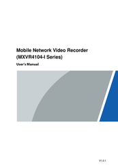 Dahua MXVR4104-I Series User Manual