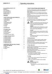 ebm-papst M4Q045-EF01-75 Operating Instructions Manual