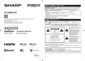 Sharp AQUOS 4T-C65FV1X Initial Setup Manual