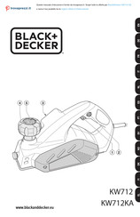 Black & Decker KW712-QS Manual