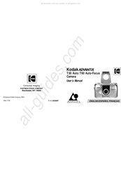 Kodak ADVANTIX T60 Auto-Focus User Manual