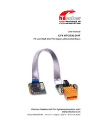 hilscher CIFX HPCIE90-DP/F User Manual