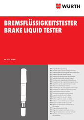Würth 0715 53 200 Original Operating Instructions