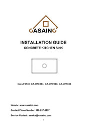 CASAINC CA-UF1033 Installation Manual