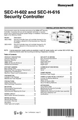 Honeywell SEC-H-602 Manual