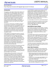Renesas ISL8103EVAL1 User Manual