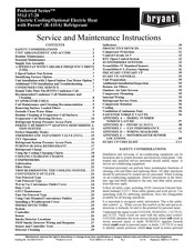 Bryant Preferred 551J Service And Maintenance Instructions