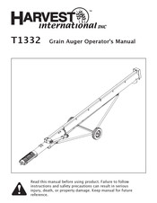 HARVEST T1332 Operator's Manual
