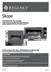 Regency Fireplace Products Skope E110-2 Instructions For Use Installation And Servicing