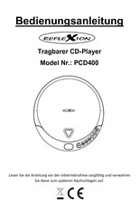 Reflexion PCD400 User Manual