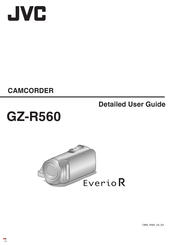 JVC Everio R GZ-R560 Detailed User Manual