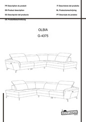 Vente Unique OLBIA G-4375 Product Description
