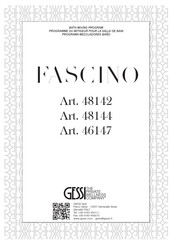 Gessi Fascino 48144 Manual