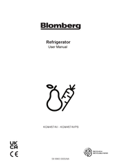 Blomberg KGM4574VPS User Manual