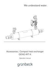 Grunbeck GENO-WT-K 42 Operation Manual