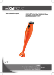 Clatronic 263922 Instruction Manual