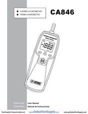 AEMC CA846 User Manual
