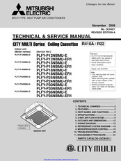 Mitsubishi Electric CITY MULTI PLFY-P36NBMU-E Technical & Service Manual