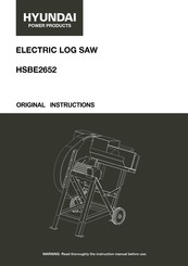 Hyundai HSBE2652 Instructions Manual