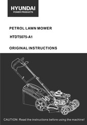 Hyundai HTDT5075-A1 Instructions Manual