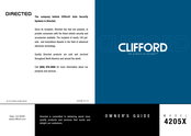 Directed Clifford 4205X Owner's Manual