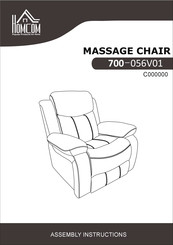 HOMCOM C000000 Assembly Instructions Manual