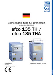 Efco 135 TH Operating Instructions Manual