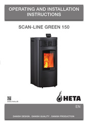 Heta SCAN-LINE GREEN 150 Operating And Installation Instructions