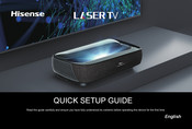 Hisense 100L9HD Quick Setup Manual