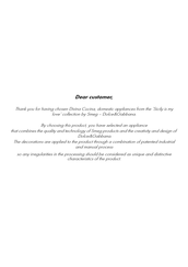 Smeg FAB5RDGME5 Manual