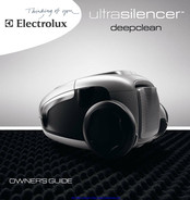 Electrolux ULTRASILENCER DEEPCLEAN EL7063A Owner's Manual