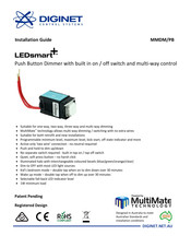 Diginet LEDsmart MMDM/PB Installation Manual