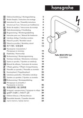 Hans Grohe Talis M54 270 1jet 72859 Series Instructions For Use/Assembly Instructions