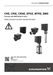 Grundfos CRNE Instructions Manual