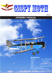 Seagull Models Gipsy Moth DH-60M Assembly Manual