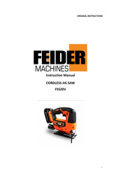 Feider Machines FSS20V Instruction Manual