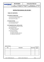 Matsing MS-24C180-I Instruction Manual
