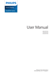 Philips 65OLED707/96 User Manual